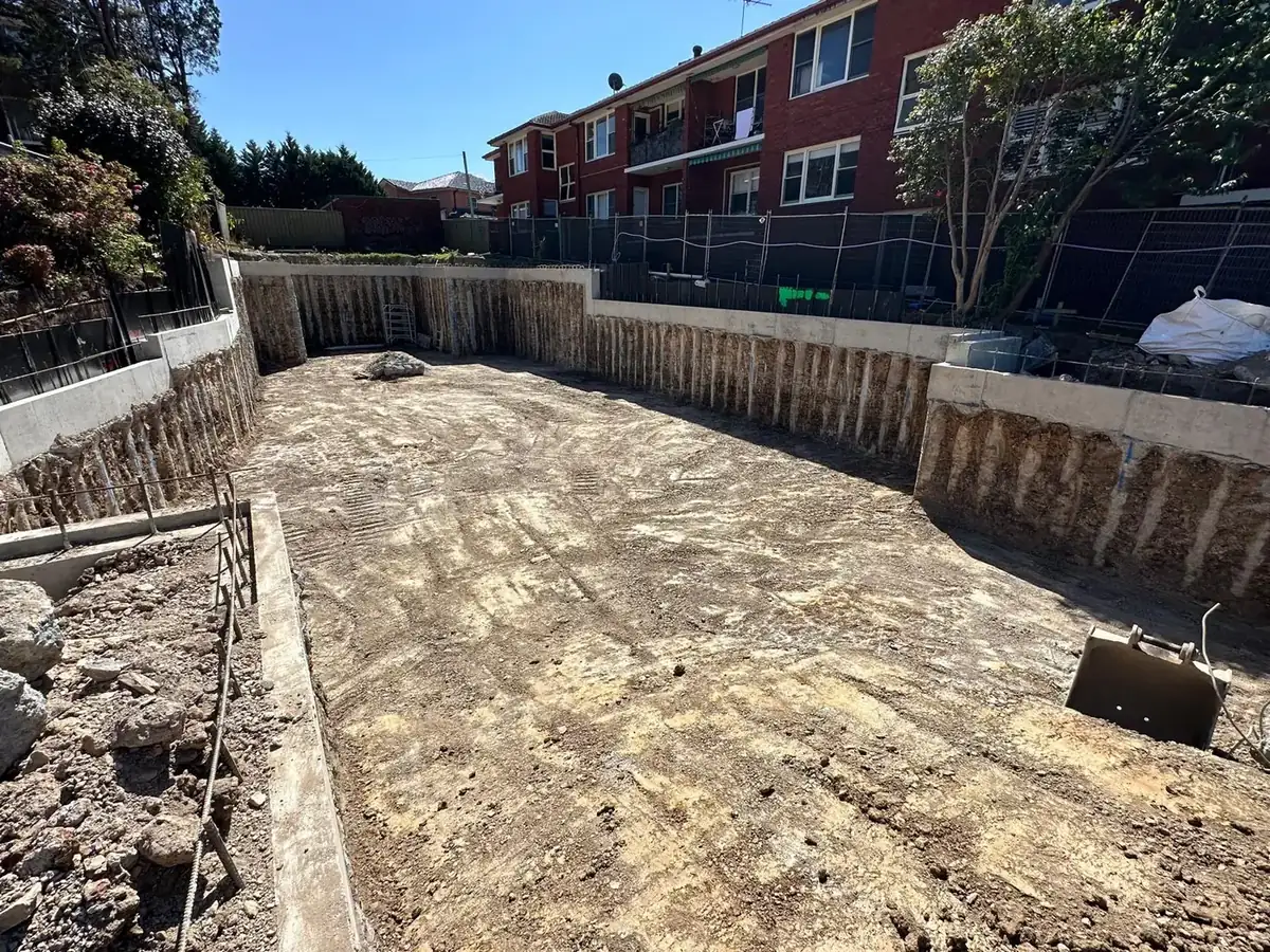 Bulk excavation, Croydon