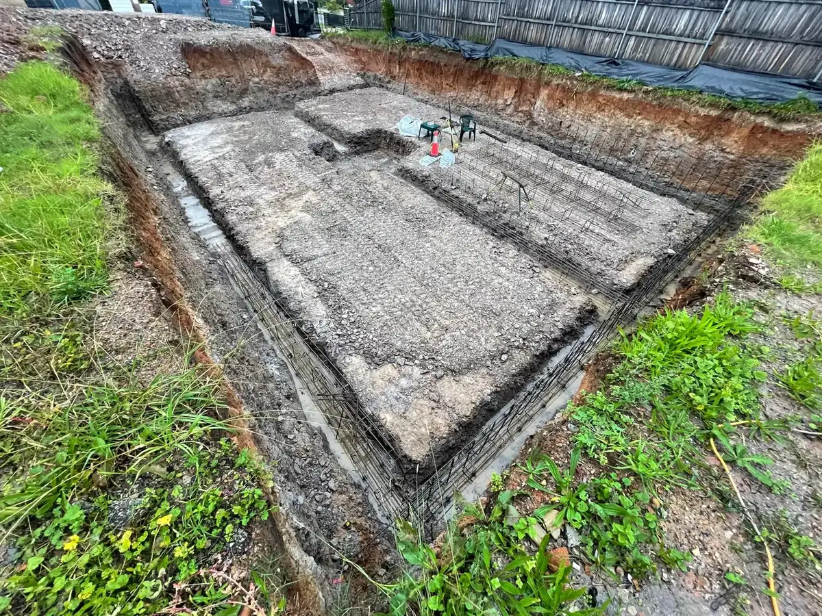 Bulk excavation, Oatlands