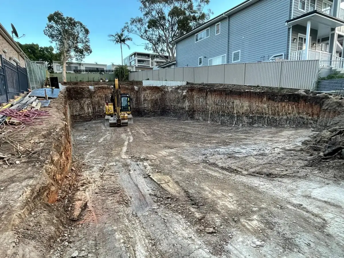 Bulk excavation, Ryde