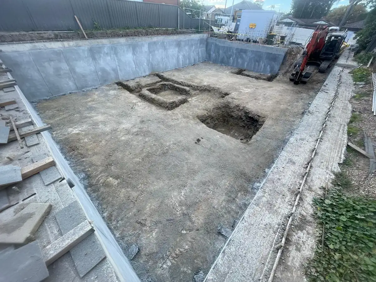 Bulk excavation, Greystanes