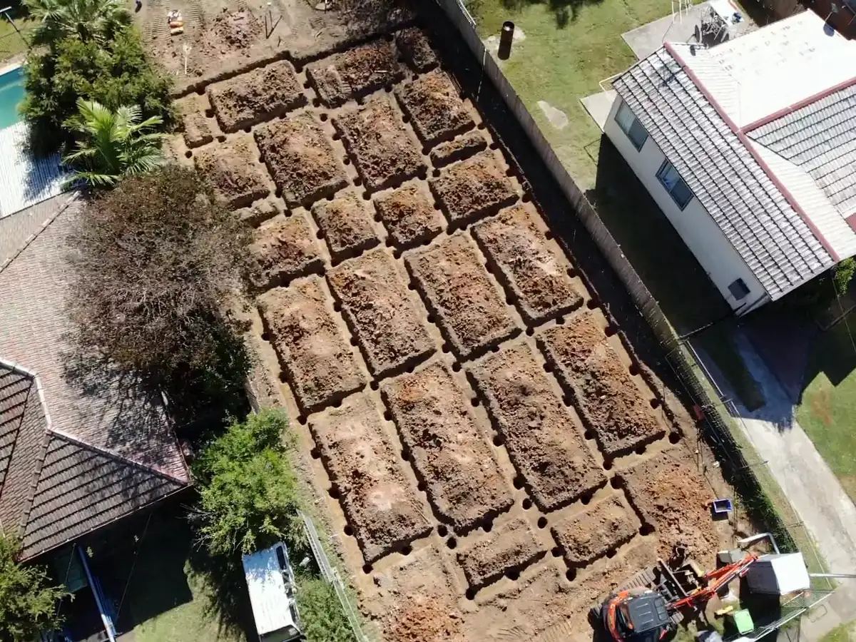 Detail excavation, Macquarie Fields