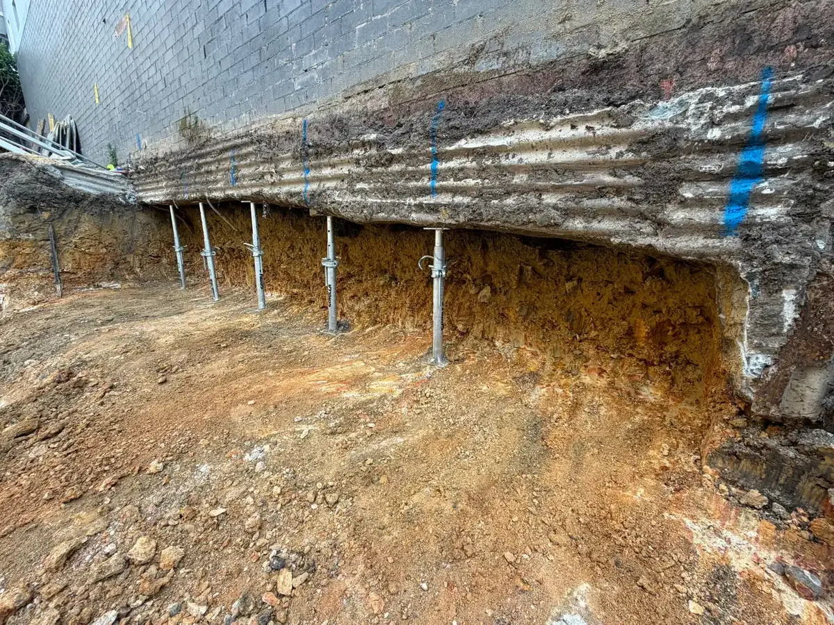 Remediation works, Glebe
