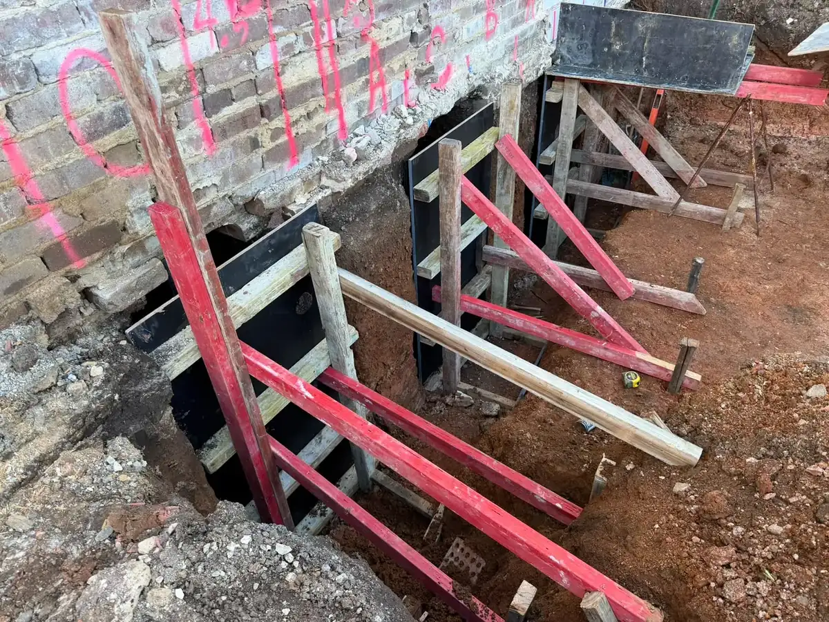 Remediation works, Croydon