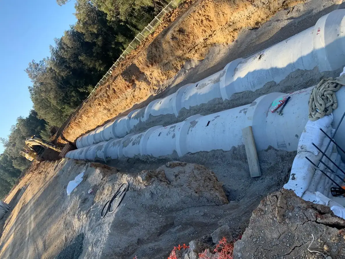 Service trenching