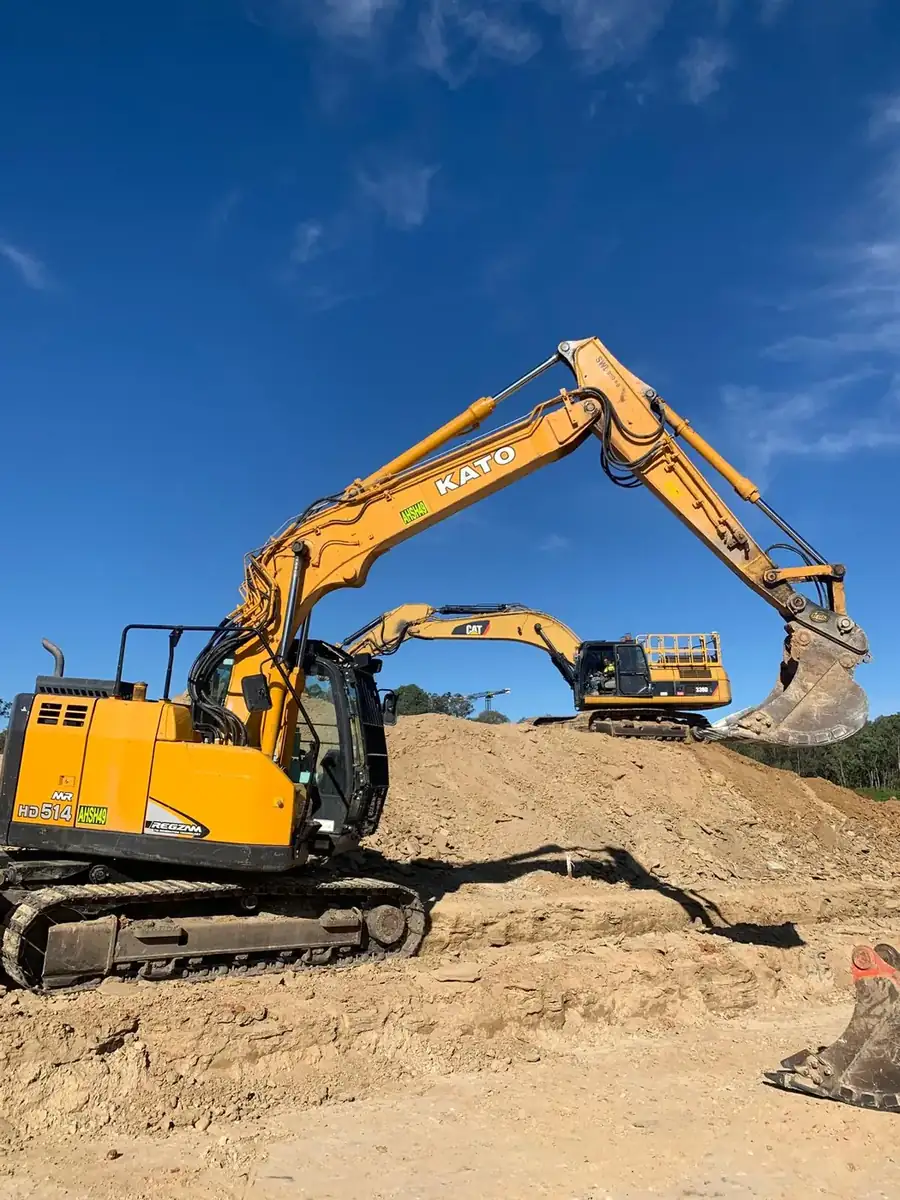 Service trenching